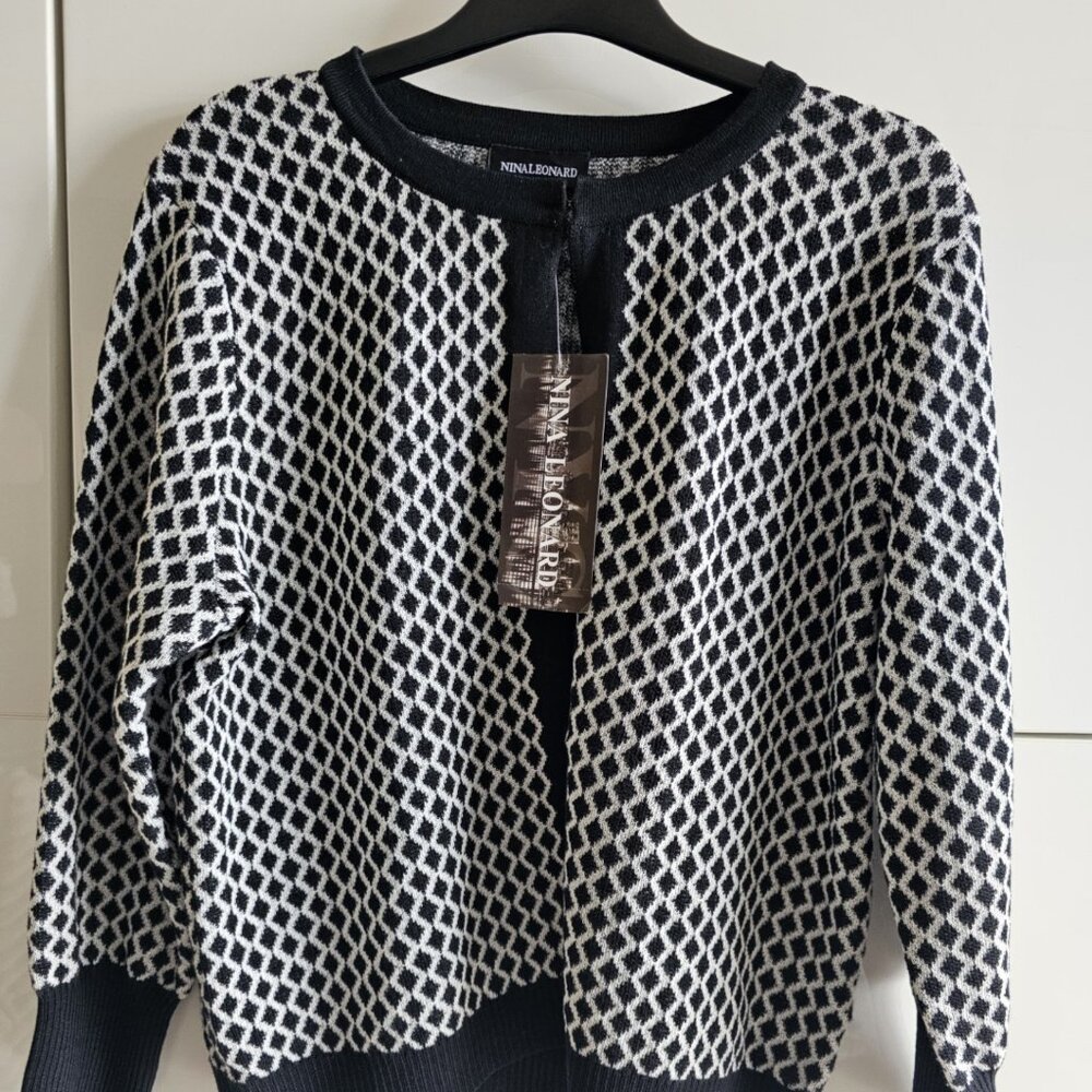 New Nina Leonard Cardigan - Picture 2 of 11